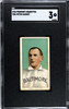 1910 T206 Peter Cassidy Portrait Piedmont 350 SGC 3 front of card