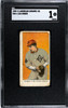 1911 E90-1 American Caramel Co. Lou Criger Pitching SGC 1 front of card