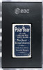 1909 T206 Al Bridwell Portrait, With Cap Polar Bear SGC 1 back of card