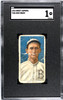 1910 T206 Dave Brain Sweet Caporal 350 SGC 1 front of card