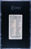 1889 N8 Allen & Ginter Shark Fish From American Waters SGC 5 Back of card