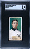 1910 T206 Gabby Street Portrait Piedmont 350 SGC 1