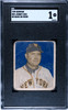 1949 Bowman Johnny Mize #85 SGC 1 front of card