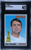 1970 Topps Lou Piniella #321 SGC 6 front of card