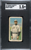 1910 T206 Rube Marquard Hands at Thighs Piedmont 350 SGC 1.5 front of card