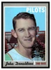 1970 Topps John Donaldson #418 2019 Heritage 50th Anniversary Buyback Low Grade - Creases front of card