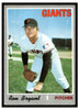 1970 Topps Ron Bryant #433 Rookie Card Good front of card