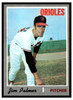 1970 Topps Jim Palmer #449 HOF Low Grade front of card