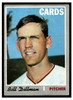 1970 Topps Bill Dillman #386 Poor front of card