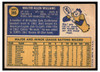 1970 Topps Walt Williams #395 Low Grade - Creases back of card