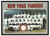 1970 Topps New York Yankees #399 Low Grade front of card