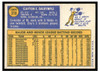 1970 Topps Clay Dalrymple #319 2019 Heritage 50th Anniversary Buyback Low Grade — Example B back of card