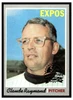 1970 Topps Claude Raymond #268 2019 Heritage 50th Anniversary Buyback Low Grade front of card