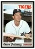 1970 Topps Cesar Gutierrez #269 Low Grade front of card