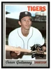 1970 Topps Cesar Gutierrez #269 2019 Heritage 50th Anniversary Buyback Low Grade front of card