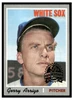 1970 Topps Gerry Arrigo #274 2019 Heritage 50th Anniversary Buyback Low Grade — Example B front of card