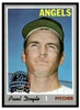 1970 Topps Paul Doyle #277 2019 Heritage 50th Anniversary Buyback Rookie Card Low Grade - Creases front of card