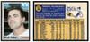1970 Topps Fred Talbot #287 Low Grade front and back of card