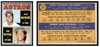 1970 Topps John Mayberry / Bob Watkins #227 1970 Rookie Stars Rookie Card Low Grade — Example A front and back of card