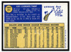 1970 Topps Luis Tiant #231 Low Grade back of card