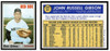 1970 Topps Russ Gibson #237 Low Grade front and back of card