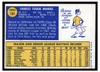 1970 Topps Chuck Manuel #194 Rookie Card Low Grade - Creases back of card