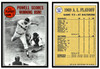 1970 Topps Powell Scores Winning Run! #200 A.L. Playoff Game 2 Low Grade front and back of card