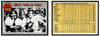 1970 Topps Sweep Twins in Three! #202 Orioles Celebrate HOF Low Grade front and back of card