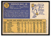 1970 Topps Rudy May #203 Low Grade back of card