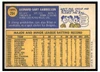 1970 Topps Len Gabrielson #204 2019 Heritage 50th Anniversary Buyback Low Grade back of card
