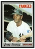 1970 Topps Jerry Kenney #219 Low Grade front of card