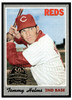 1970 Topps Tommy Helms #159 2019 Heritage 50th Anniversary Buyback Low Grade front of card