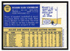 1970 Topps Richie Scheinblum #161 Low Grade back of card