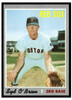 1970 Topps Syd O'Brien #163 Low Grade front of card