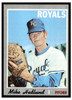 1970 Topps Mike Hedlund #187 Low Grade front of card