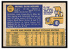 1970 Topps Mike Hedlund #187 Low Grade back of card
