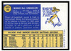 1970 Topps Manny Sanguillen #188 Low Grade back of card