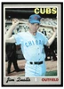1970 Topps Jim Qualls #192 Low Grade — Example B front of card