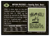 1969 Topps Brian Piccolo #26 Rookie Card Low Grade - Creases back of card