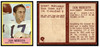 1967 Philadelphia Don Meredith #57 Low Grade - Creases front and back of card