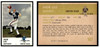 1961 Fleer Jack Lee #167 Low Grade front and back of card
