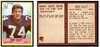 1967 Philadelphia Bob Lilly #55 HOF Low Grade - Creases front and back of card