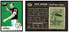 1969 Topps Dick Shiner #64 Rookie Card Low Grade — Example A front and back of card