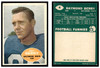 1960 Topps Raymond Berry #4 HOF Low Grade front and back of card