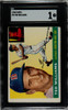 1955 Topps Ted Williams No Dot #2 SGC 1 front of card