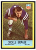 1967 Philadelphia Ordell Braase #16 Rookie Card Low Grade - Creases front of card