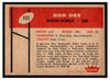 1960 Fleer Bob Dee #111 Rookie Card Low Grade back of card