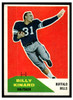 1960 Fleer Billy Kinard #51 Rookie Card Low Grade front of card