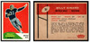 1960 Fleer Billy Kinard #51 Rookie Card Low Grade front and back of card
