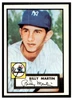 1983 Topps 1952 Reprint Series Billy Martin #175 VG front of card